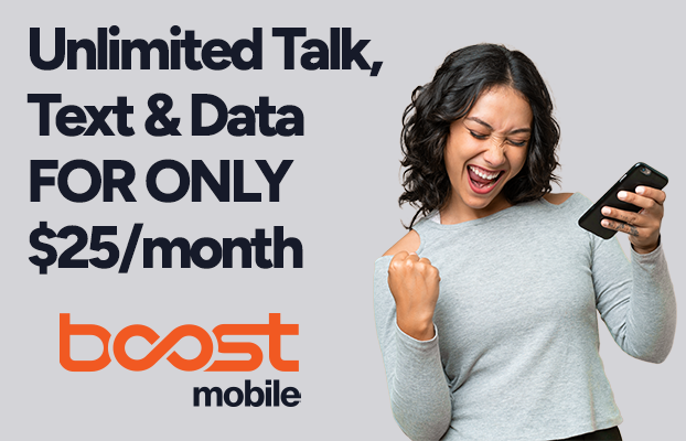 Get Unlimited Talk, Text & Data For Just $25/mo